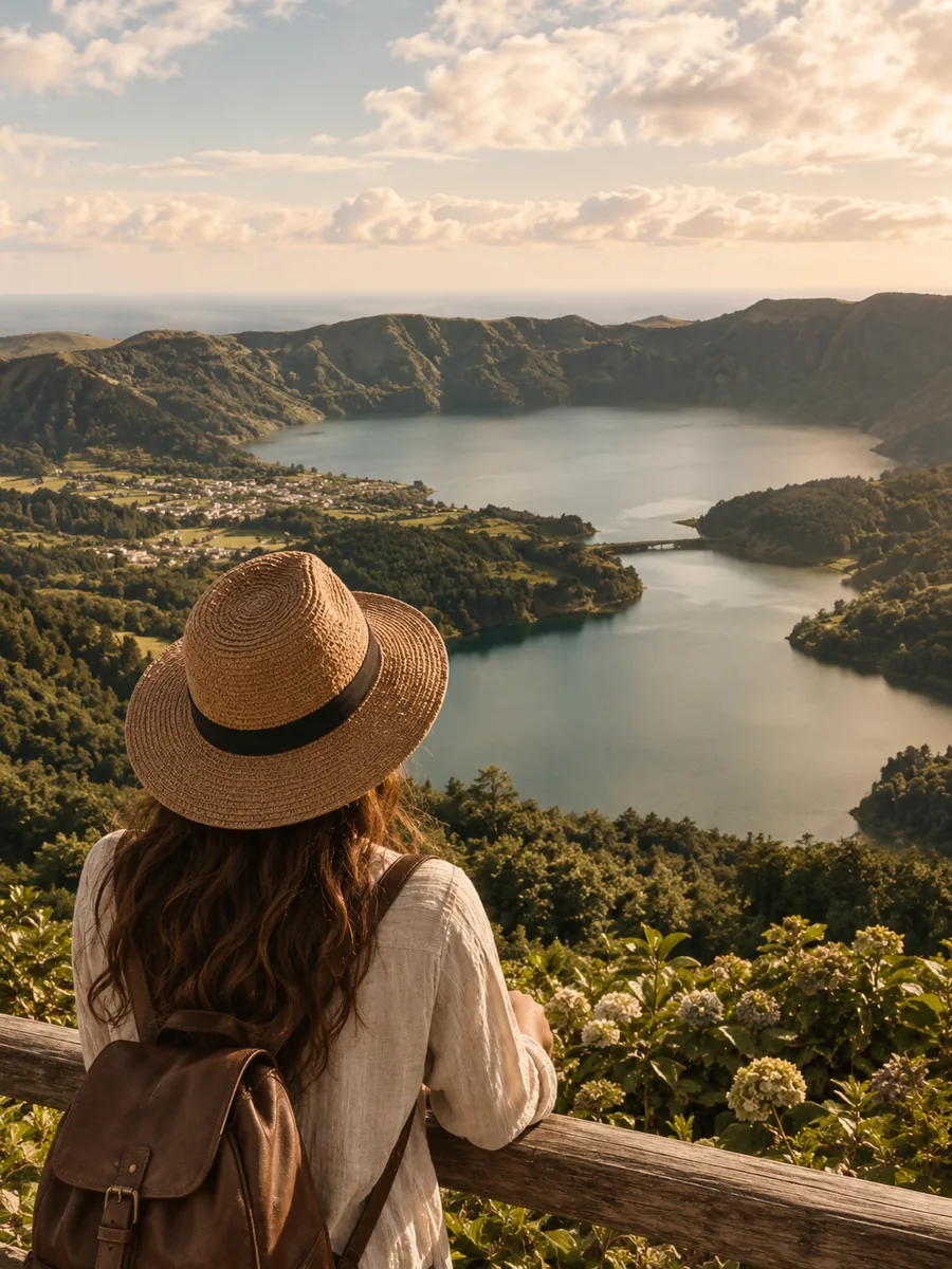 Vue à Sete Cidades